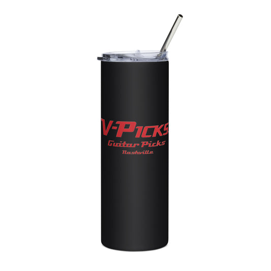 V-PICKS Logo Stainless steel tumbler